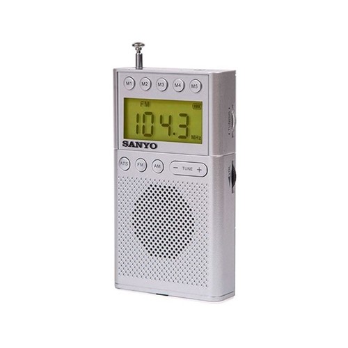 RADIO SANYO KS121 PLATA